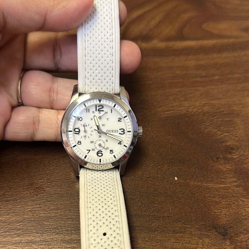 Guess leather watch